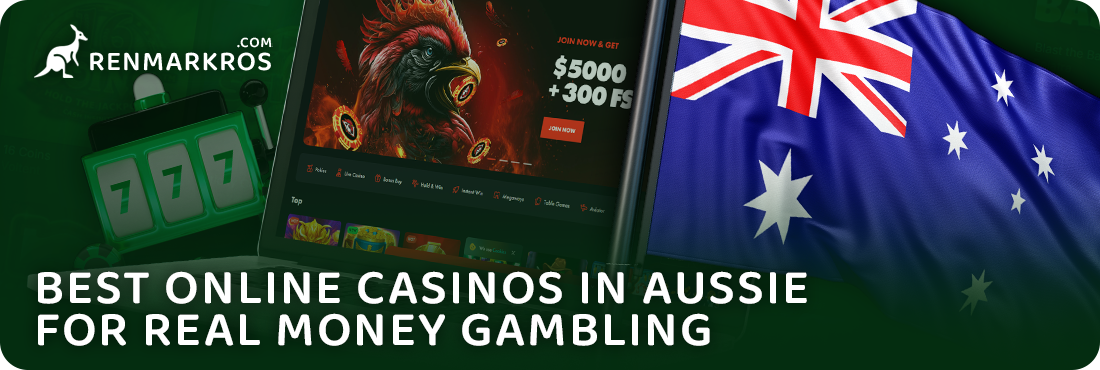 Play at Australian online casinos - top of the best